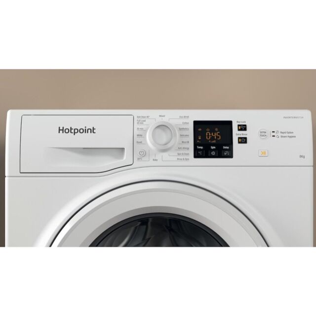 Hotpoint NSWM864CWUKN Freestanding Washing Machine