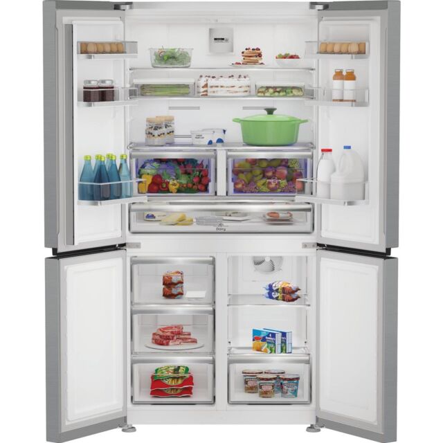 Hotpoint HPGF6544X4UK Triple No Frost American Fridge Freezer with VitalCare