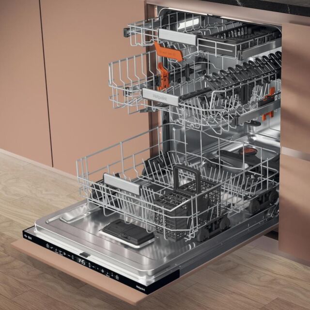 Hotpoint H8IA115M4TUSUK Built-In 60cm Dishwasher
