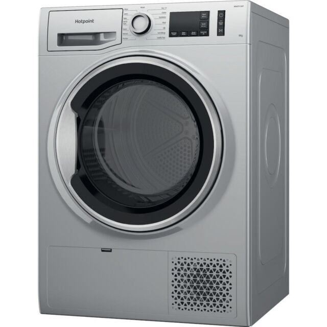 Hotpoint NT M11 92SSK UK Freestanding 9kg Heat Pump Tumble Dryer - Silver
