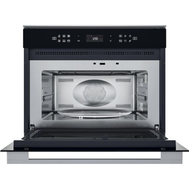 Whirlpool W7 MW461 UK W Collection Built-In Microwave Oven - Stainless Steel