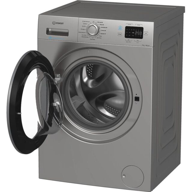 Indesit Push&Go IP 1046S PUSH&GO UK 10kg Washing Machine - Silver