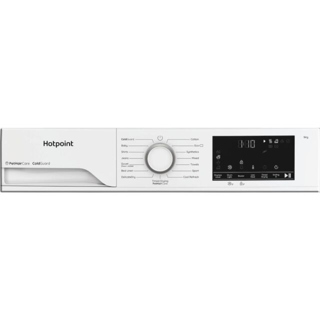 Hotpoint C HD 93M WW UK FabricCare 9kg Heat Pump Tumble Dryer - White