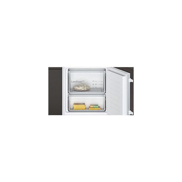 Neff KI5872SE0G, Built-in fridge-freezer with freezer at bottom