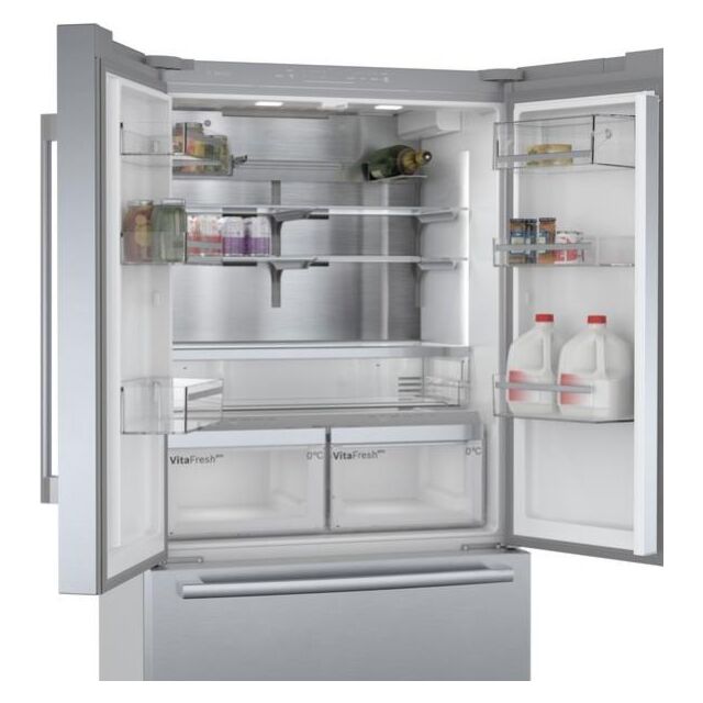 Bosch KFF96PIEP, French door bottom freezer, multi door