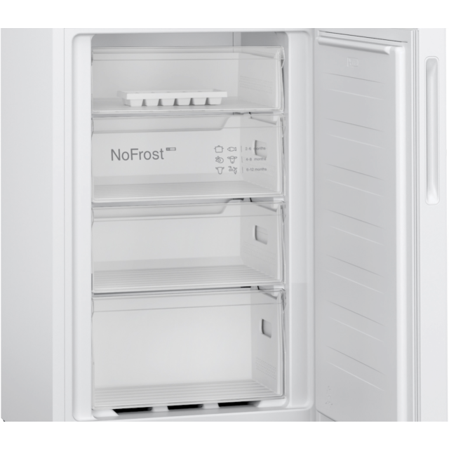 Bosch KGN27NWEAG, Free-standing fridge-freezer with freezer at bottom