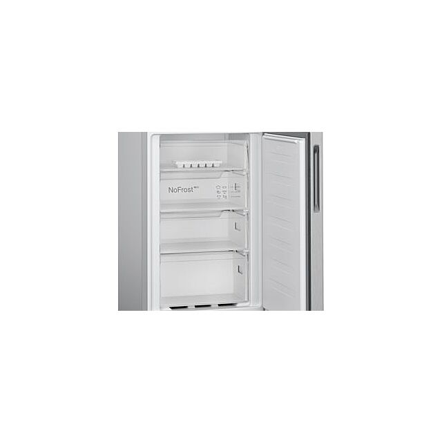 Bosch KGN27NLEAG, Free-standing fridge-freezer with freezer at bottom