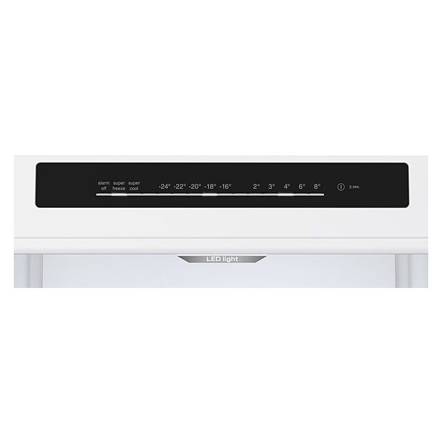 Bosch KGN392LDFG, Free-standing fridge-freezer with freezer at bottom