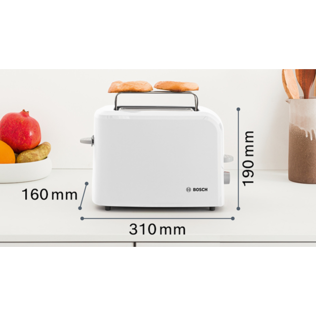 Bosch TAT3A011GB, Compact toaster