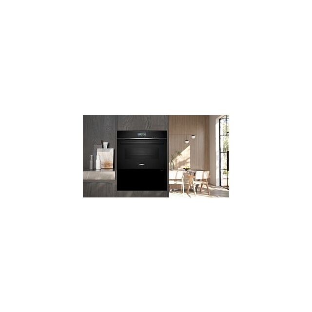 Siemens BI710D1B1B, Built-in warming drawer
