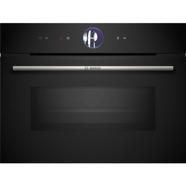 Bosch CMG7361B1B, Built-in compact oven with microwave function