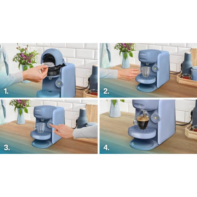 Bosch TAS16B5GB, Hot drinks machine