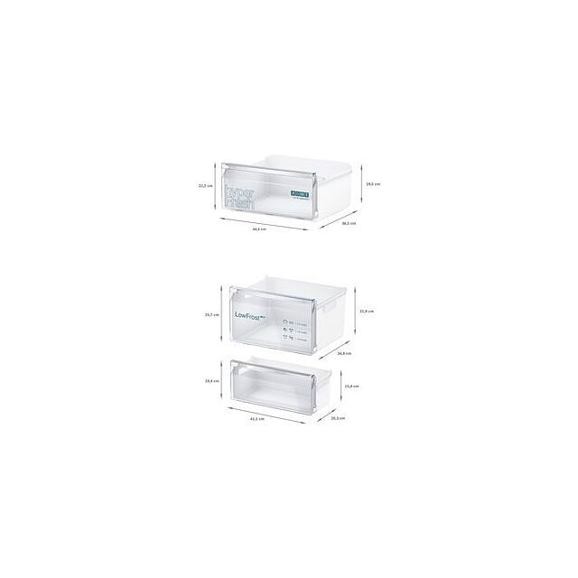 Siemens KI87VVFE0G, Built-in fridge-freezer with freezer at bottom