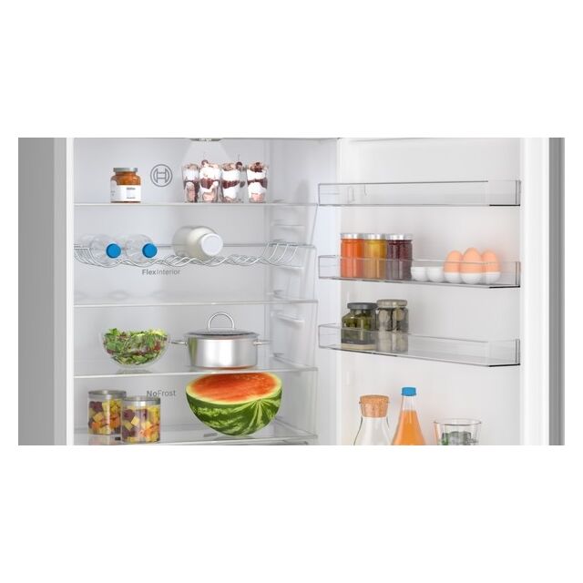 Bosch KGN492LDFG, Free-standing fridge-freezer with freezer at bottom