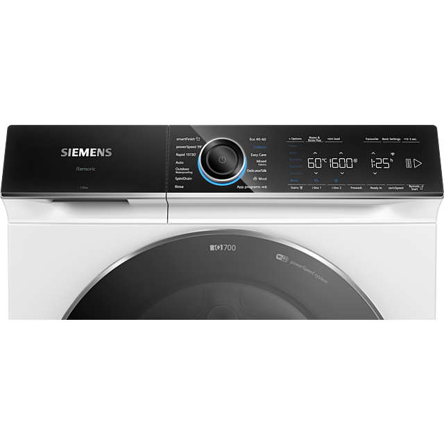 Siemens WG56B2A1GB, Washing machine, front loader
