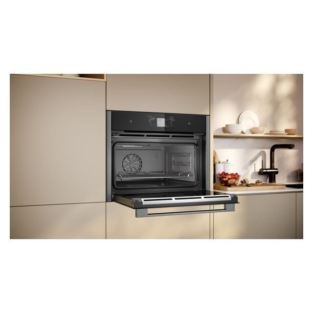 Neff C24FT53G0B, Built-in compact oven with steam function