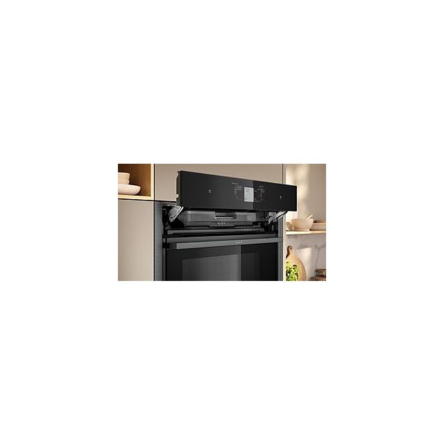 Neff B64VT73G0B, Built-in oven with added steam function