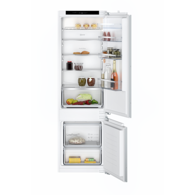 Neff KI5872FE0G, Built-in fridge-freezer with freezer at bottom