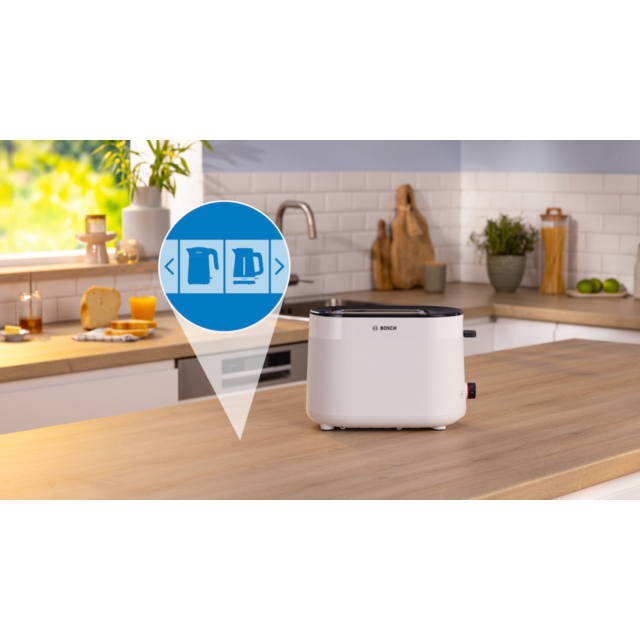 Bosch TAT2M121GB, Compact toaster