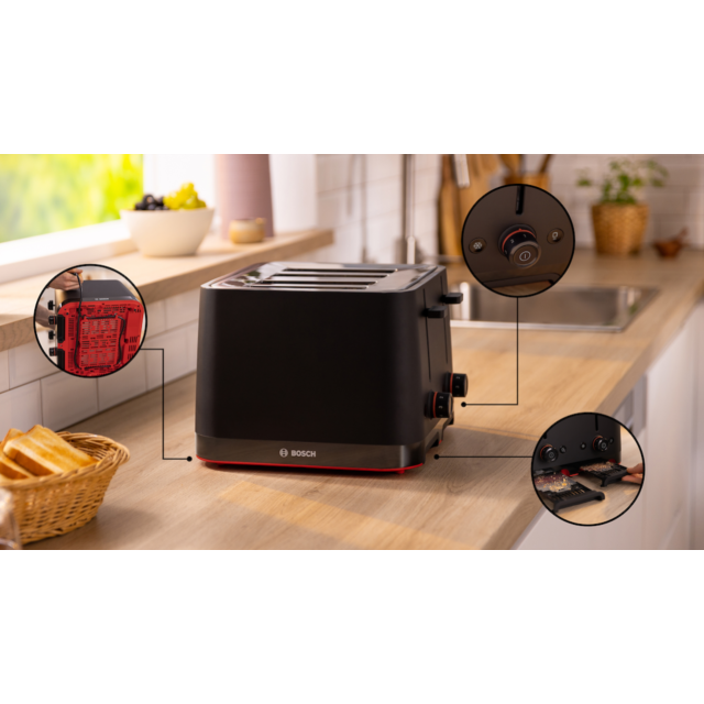 Bosch TAT3M143GB, Toaster
