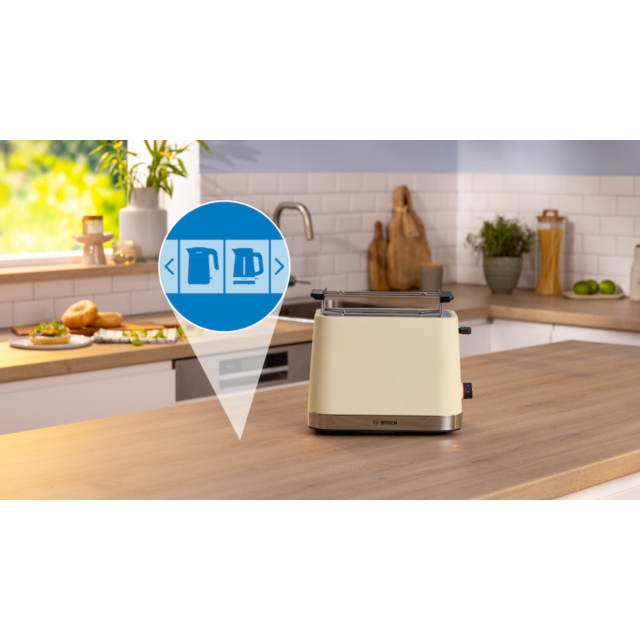Bosch TAT4M227GB, Compact toaster