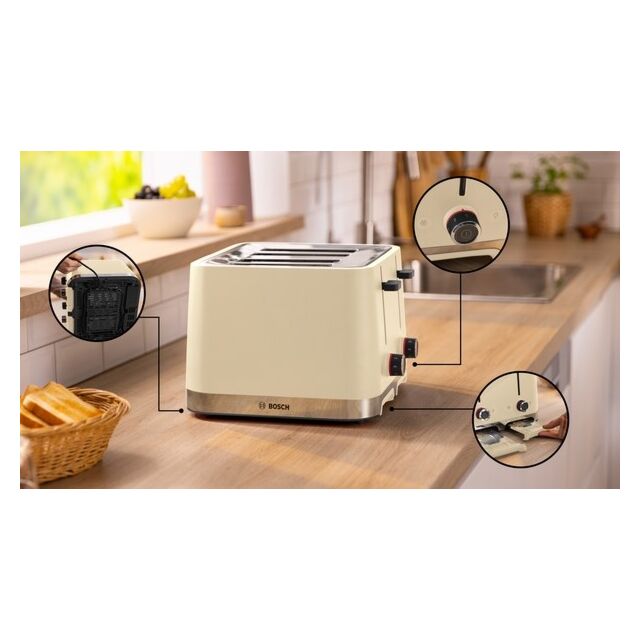 Bosch TAT4M247GB, Toaster
