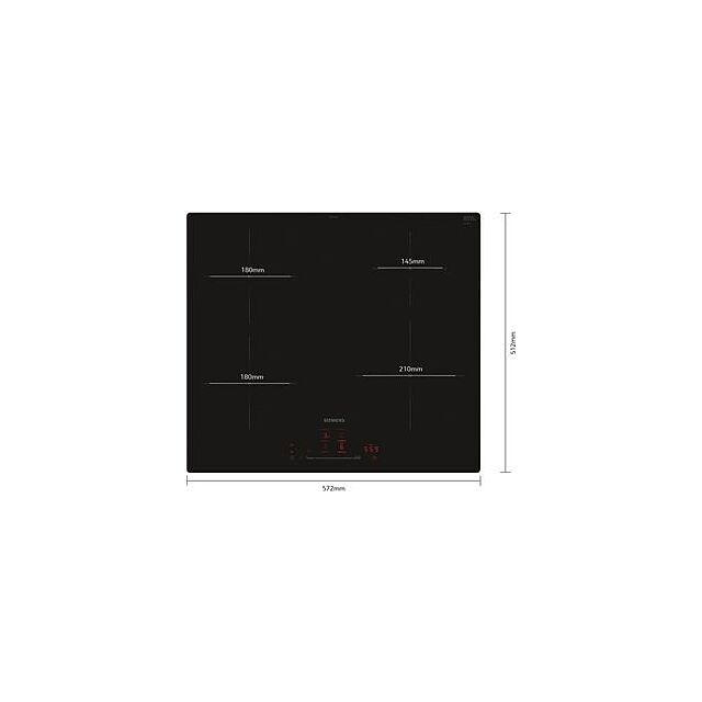 Siemens EH601HEB1E, Induction hob