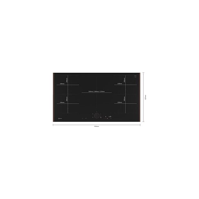 Neff T69YYV4C0, Flex induction hob