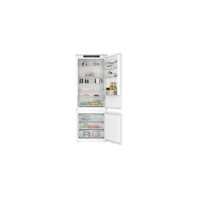 Siemens KB96NNSE0, Built-in fridge-freezer with freezer at bottom