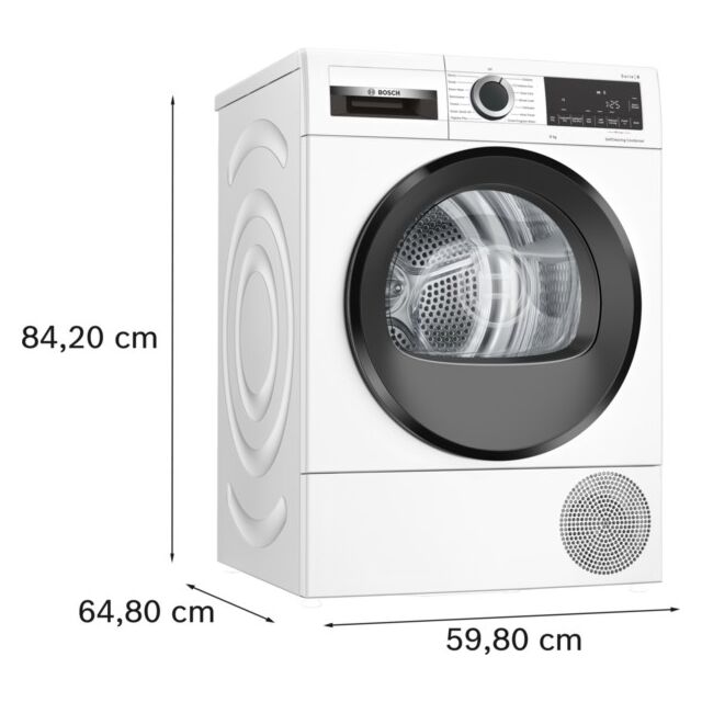 Bosch WQG24509GB, Heat pump tumble dryer