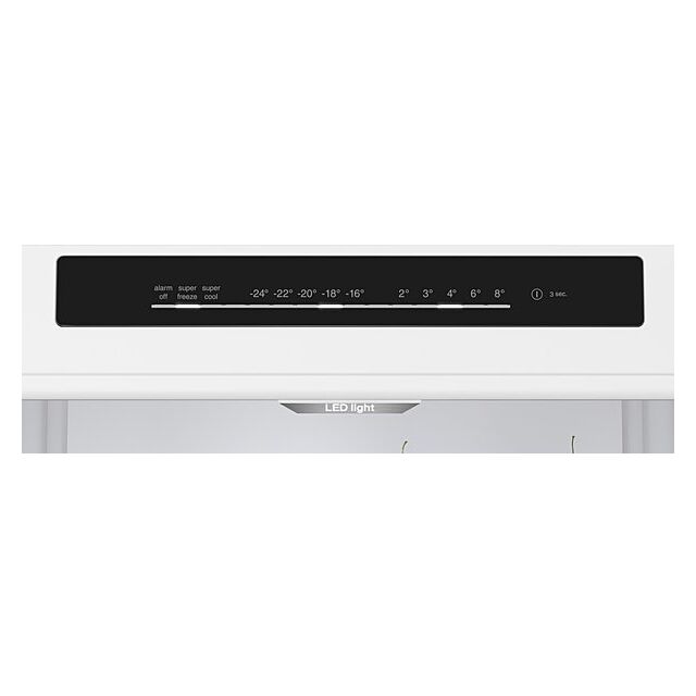 Bosch KGN392LBFG, Free-standing fridge-freezer with freezer at bottom
