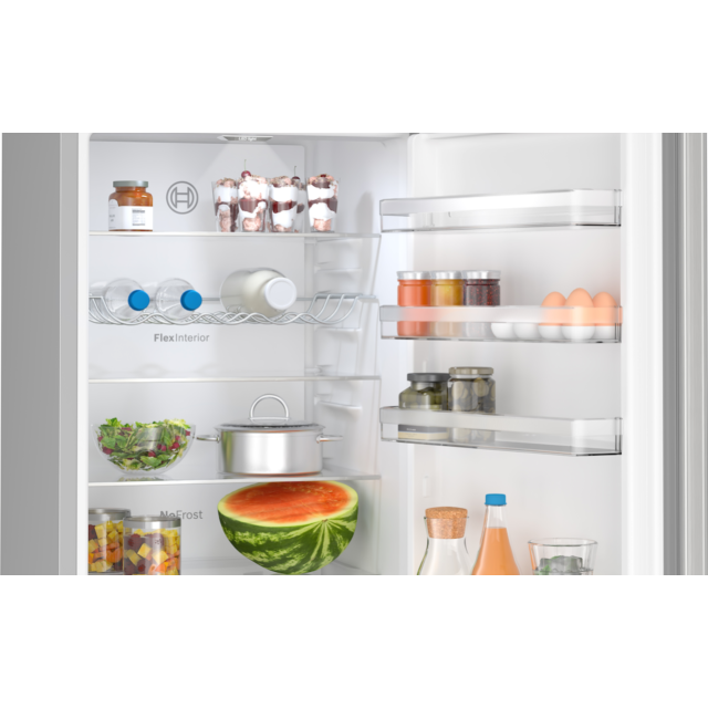 Bosch KGN392LBFG, Free-standing fridge-freezer with freezer at bottom