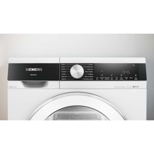 Siemens WQ45G2D2GB, heat pump dryer