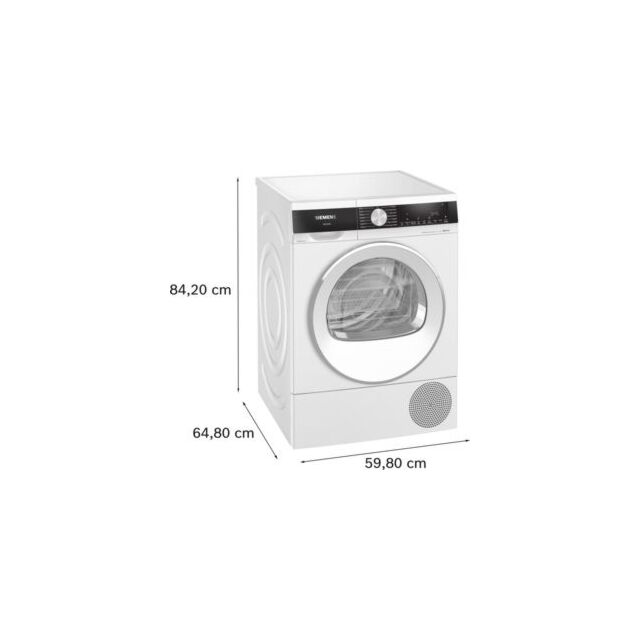 Siemens WQ45G2D2GB, heat pump dryer