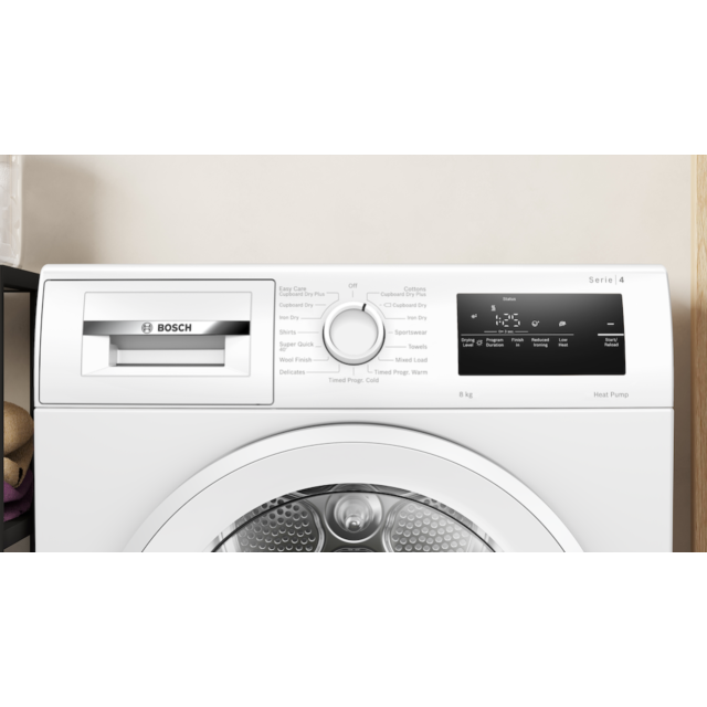 Bosch WTH85225GB, Heat pump tumble dryer