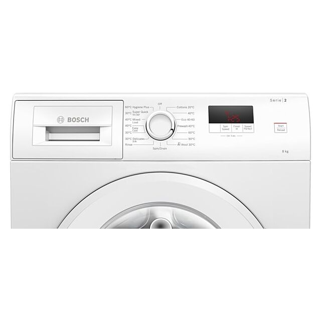 Bosch WGE03408GB, Washing machine, front loader