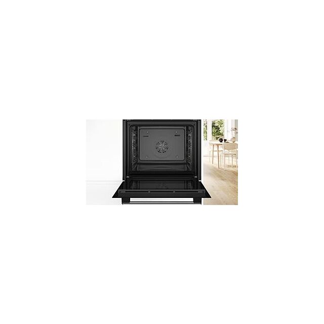 Bosch HQA534BS3B, Built-in oven with added steam function