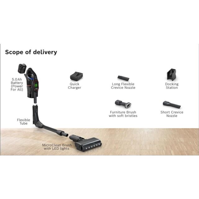 Bosch BCS1051GB, Cordless vacuum cleaner