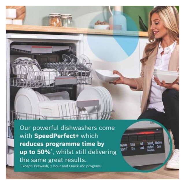 Bosch SMS6ZCI10G, Free-standing dishwasher