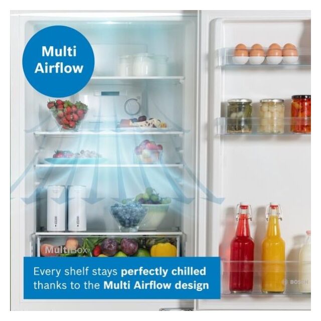 Bosch KGN34NWEAG, Free-standing fridge-freezer with freezer at bottom
