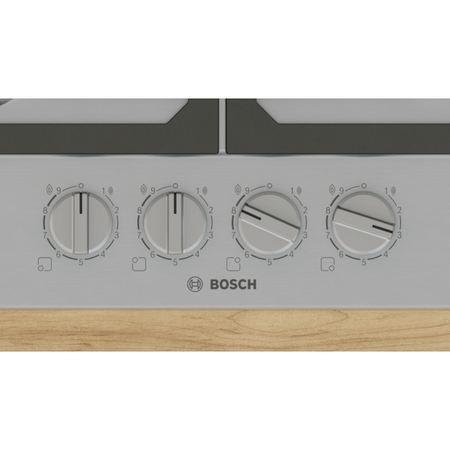 Bosch PCP6A5I90, Gas hob