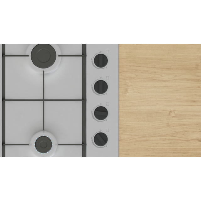 Bosch PBP6B5K60, Gas hob