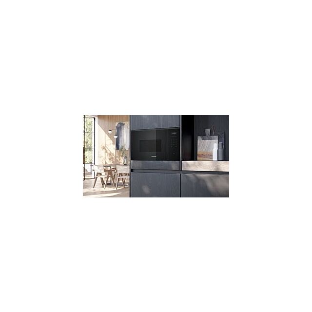 Siemens BF555LMB1B, Built-in microwave oven