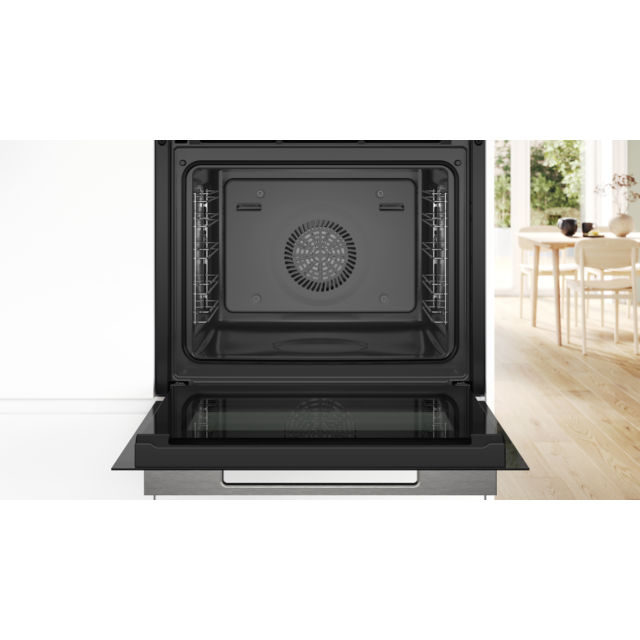 Bosch HSG7364B1B, Built-in oven with steam function