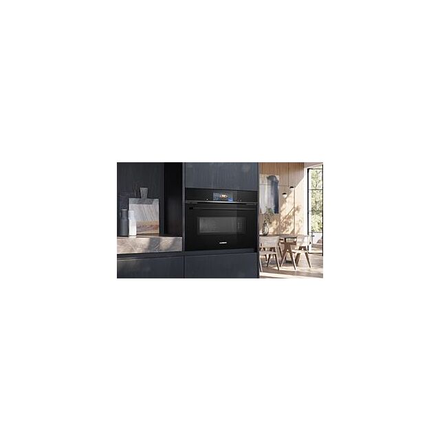 Siemens CM778GNB1B, Built-in compact oven with microwave function