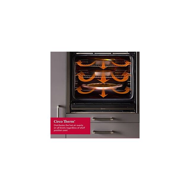 Neff B64VT73G0B, Built-in oven with added steam function