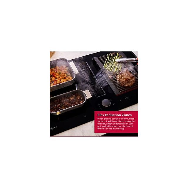 Neff V68AUX4C0, Induction hob with integrated ventilation system
