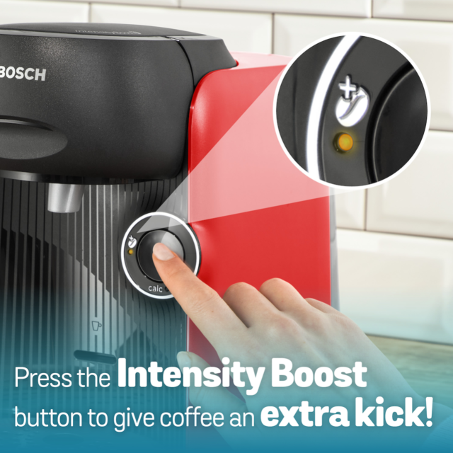 Bosch TAS163EGB, Hot drinks machine