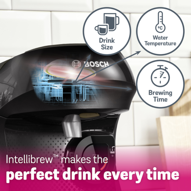 Bosch TAS102EGB, Hot drinks machine