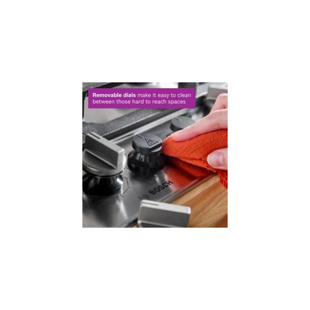 Bosch PCP6A5I90, Gas hob
